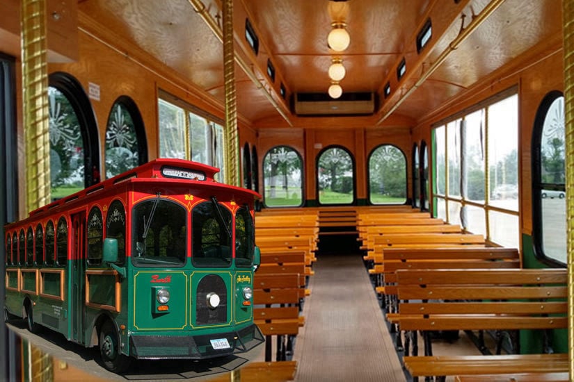 Classic Trolley Tour Bus
