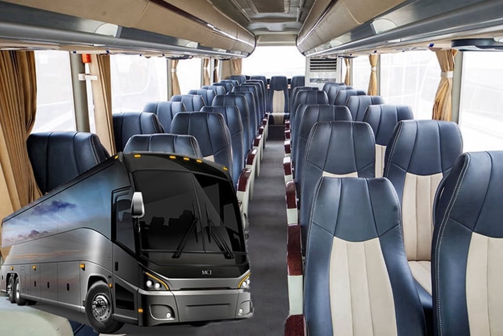 56 Passenger Motorcoach Bus